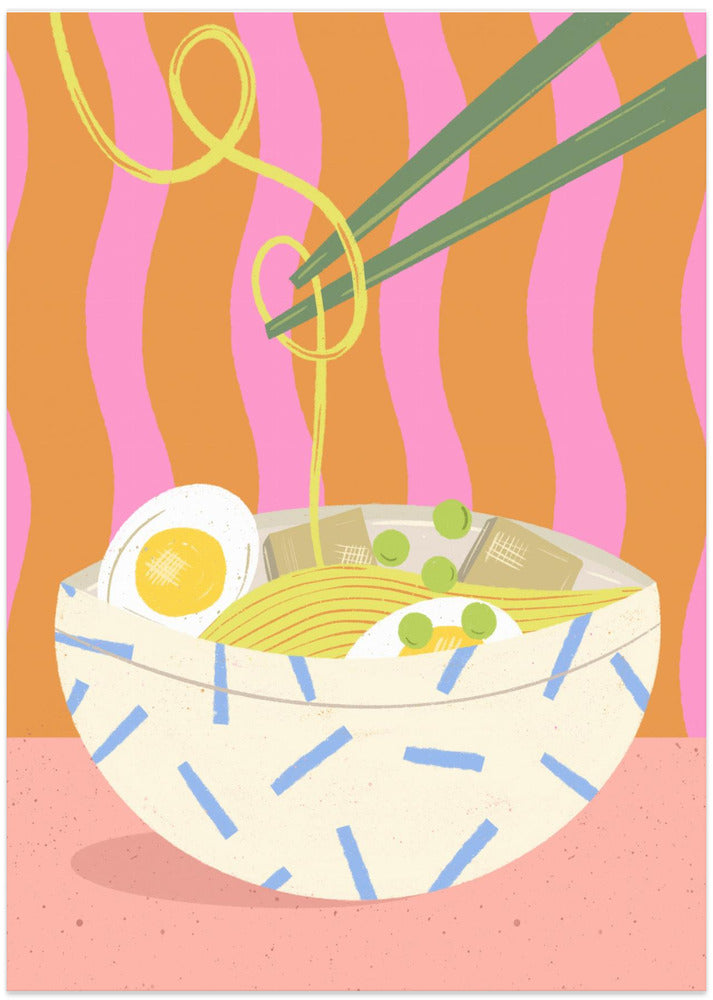 Ramen - Art Print by Melissa Donne