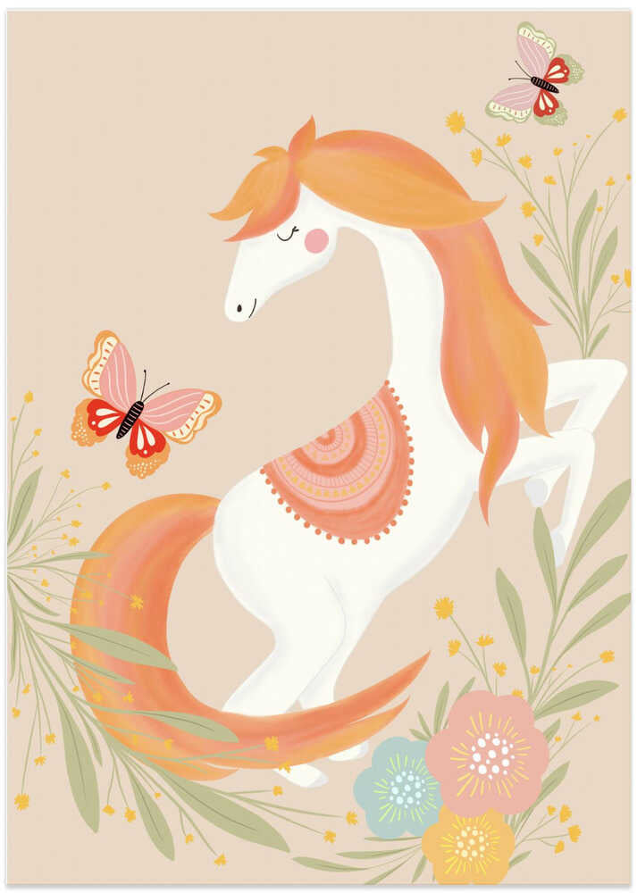 Magical Pony - Art Print by Nikita Jariwala