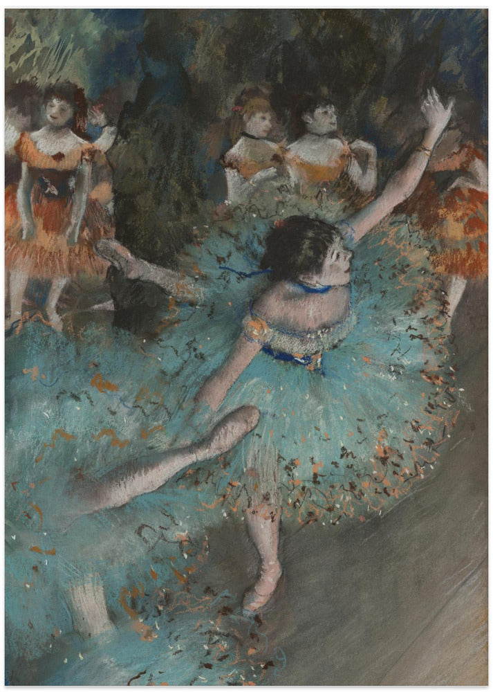 Swaying Dancer - Art Print by Edgar Degas