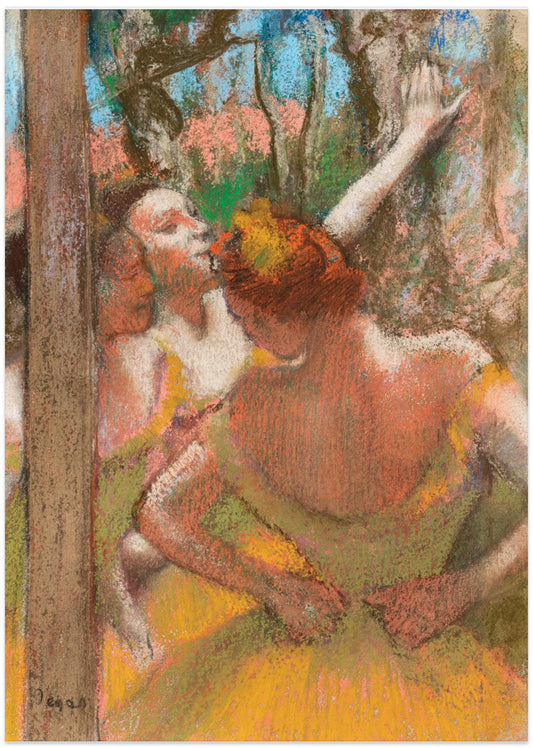 Dancers - Art Print by Edgar Degas