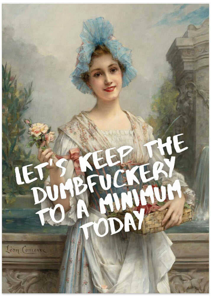 Witty Elegance - Art Print by Athene Fritsch