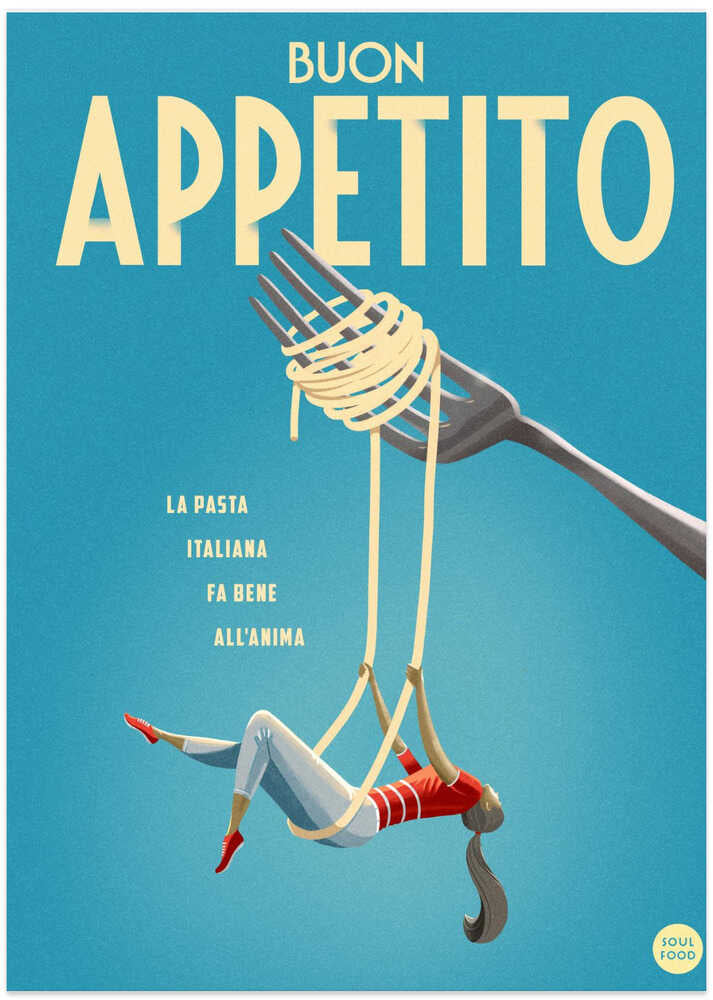 Buon Appetito - Art Print by Mark Harrison