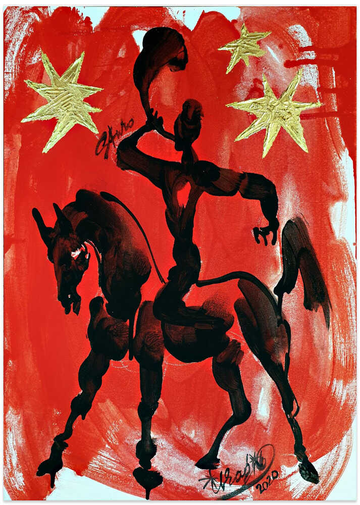 Hornblower - Art Print by Kanat Ibragimov