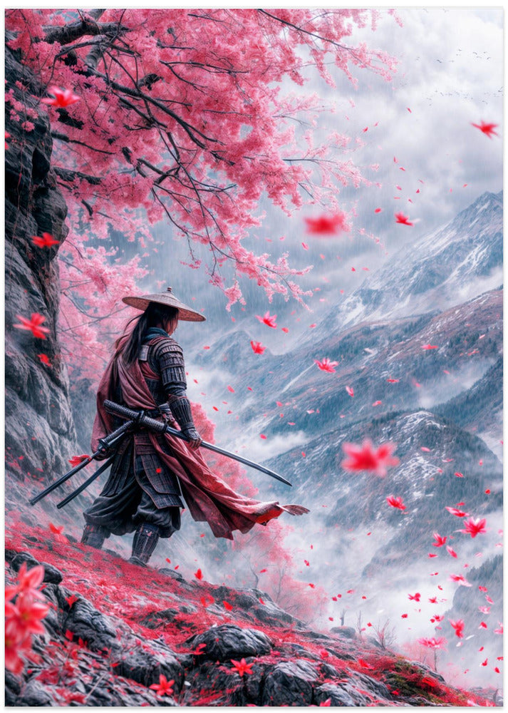 Samurai - Art Print by Ritvik takkar