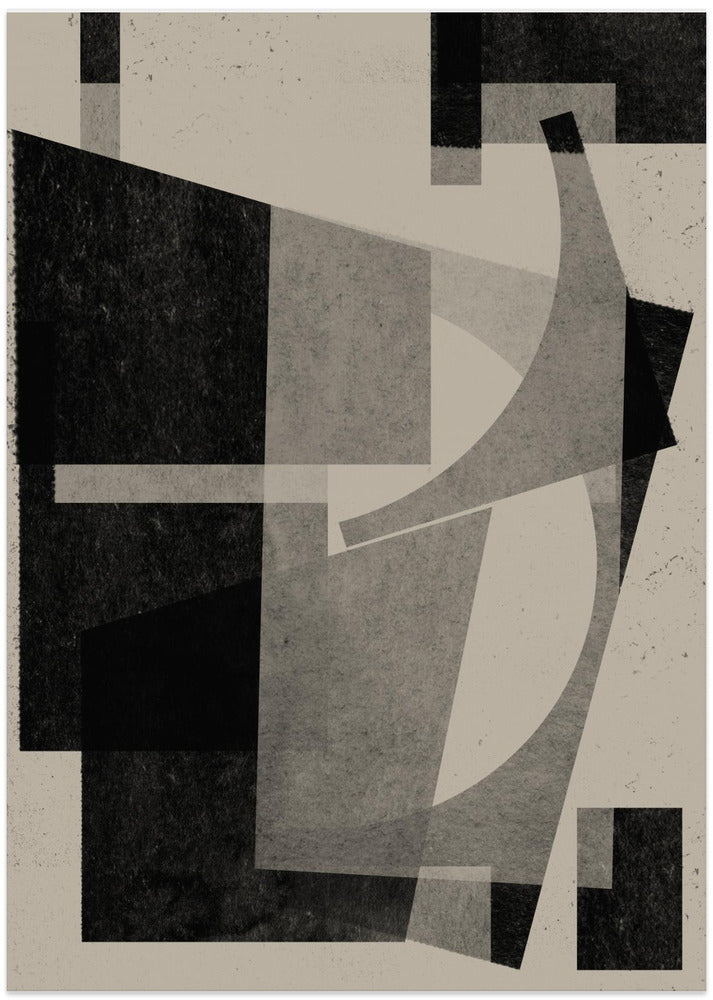 Geometric Shadows - Art Print by THE MIUUS STUDIO