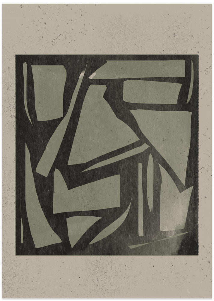 Abstract Fragments - Art Print by THE MIUUS STUDIO