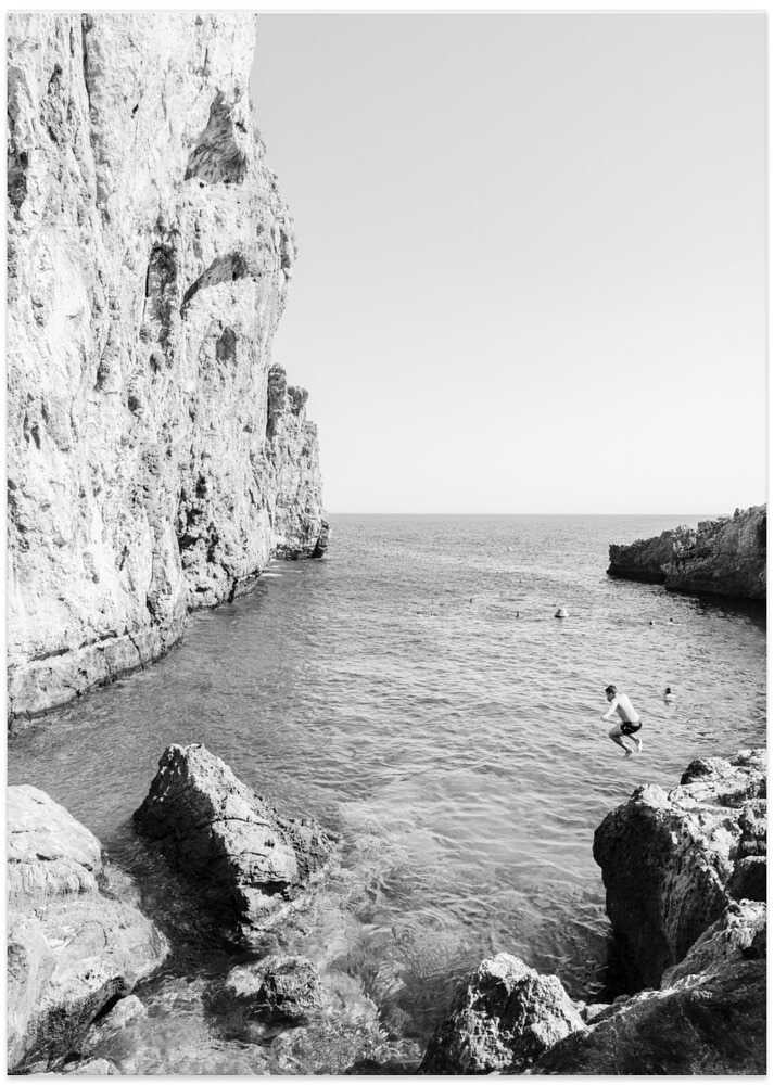 The Dive - Art Print by Kathrin Pienaar