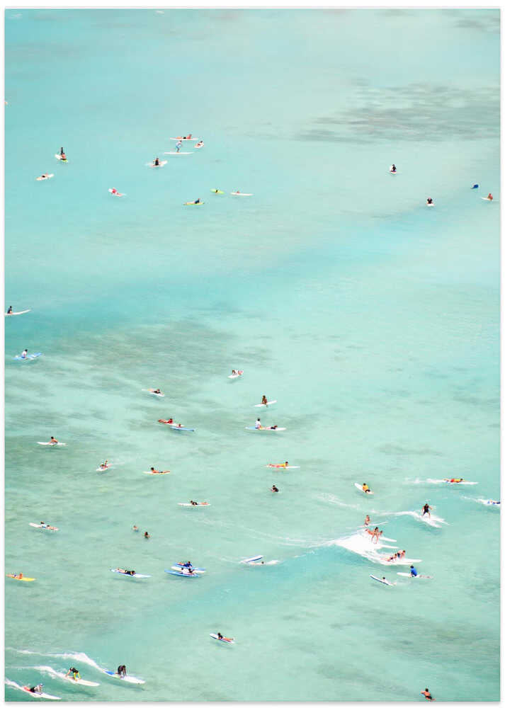 Surfers Joy - Art Print by Kathrin Pienaar