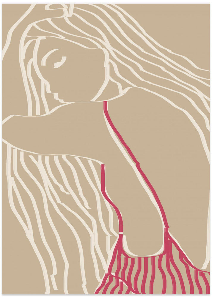 Serene Silhouette - Art Print by THE MIUUS STUDIO