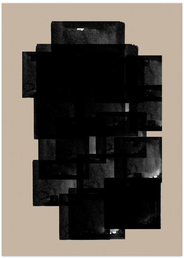 Shadowed Structure - Art Print by THE MIUUS STUDIO