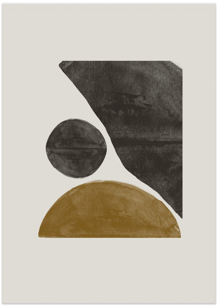 Geometric Harmony - Art Print by THE MIUUS STUDIO