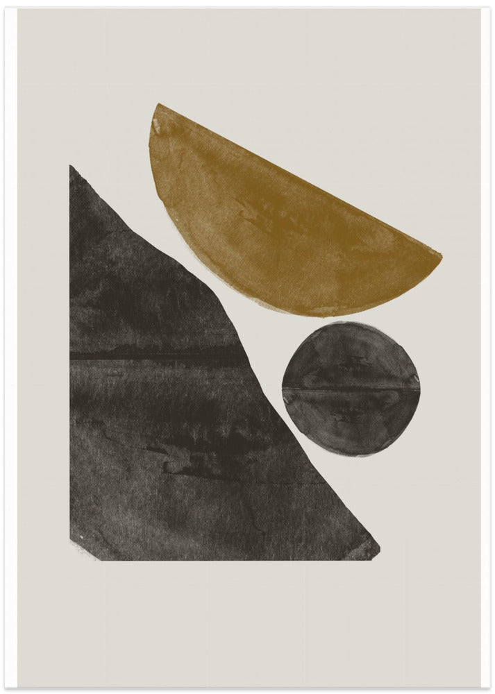 Shapes in Harmony - Art Print by THE MIUUS STUDIO