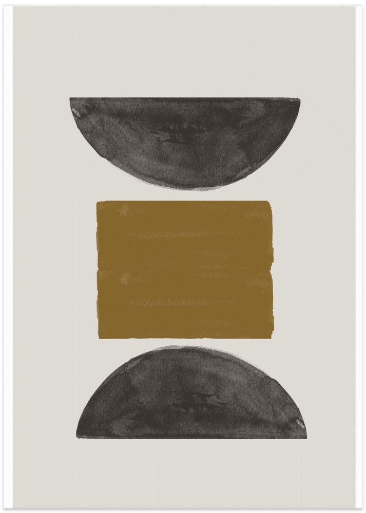 Geometric Harmony - Art Print by THE MIUUS STUDIO