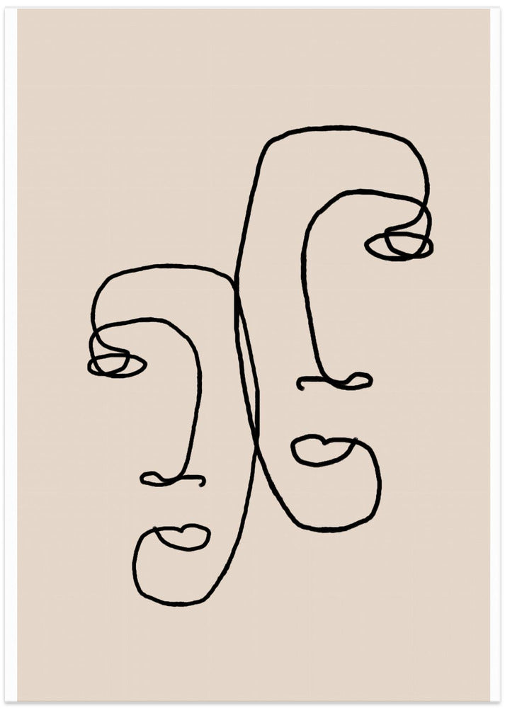 Curved Reflections - Art Print by THE MIUUS STUDIO