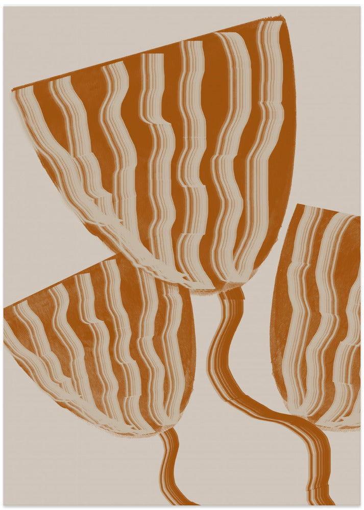 Modern Flowers - Art Print by THE MIUUS STUDIO