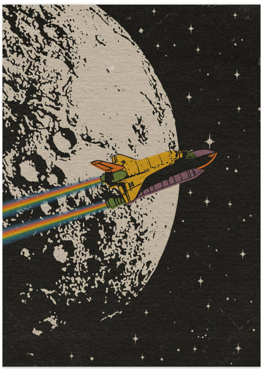 The Rocket - Art Print by Nibera