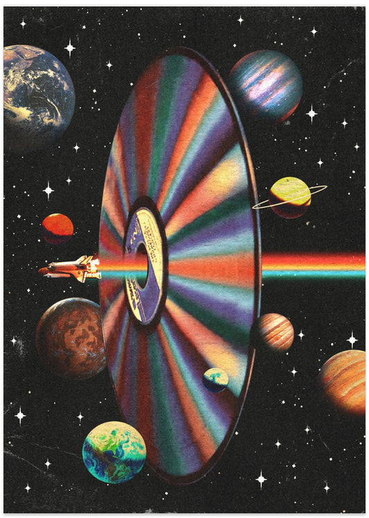 Journey Through The Past - Art Print by Nibera