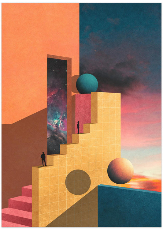 Cosmic Portal - Art Print by Nibera