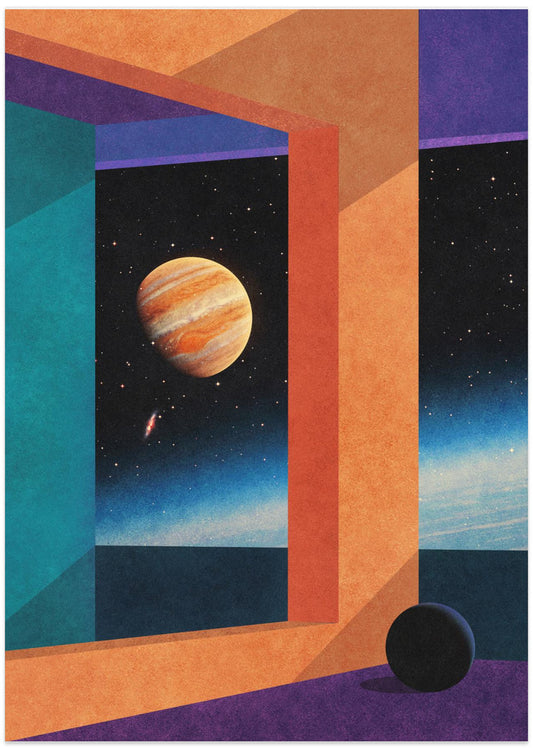 A Room With A View - Art Print by Nibera