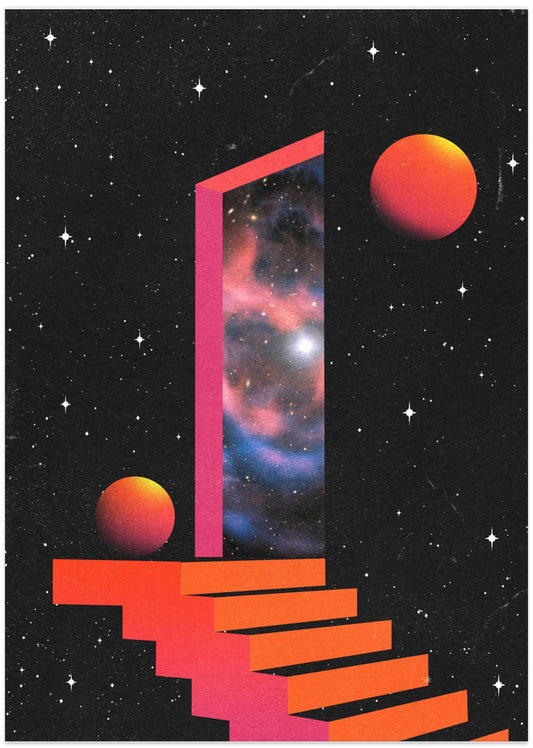 Space Portal - Art Print by Nibera
