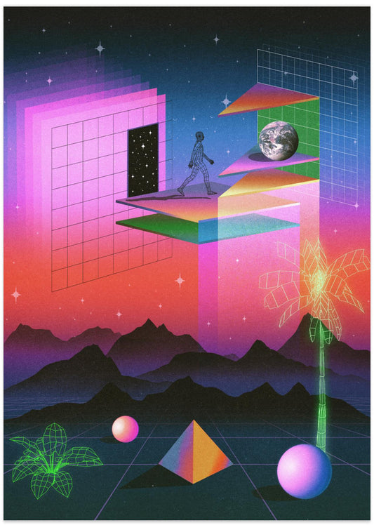 The Matrix - Art Print by Nibera