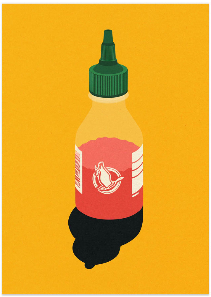 Chilli Sauce - Art Print by Rosi Feist