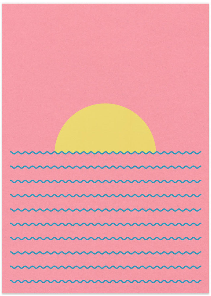 Every Day the Sun Rises - Art Print by Rosi Feist