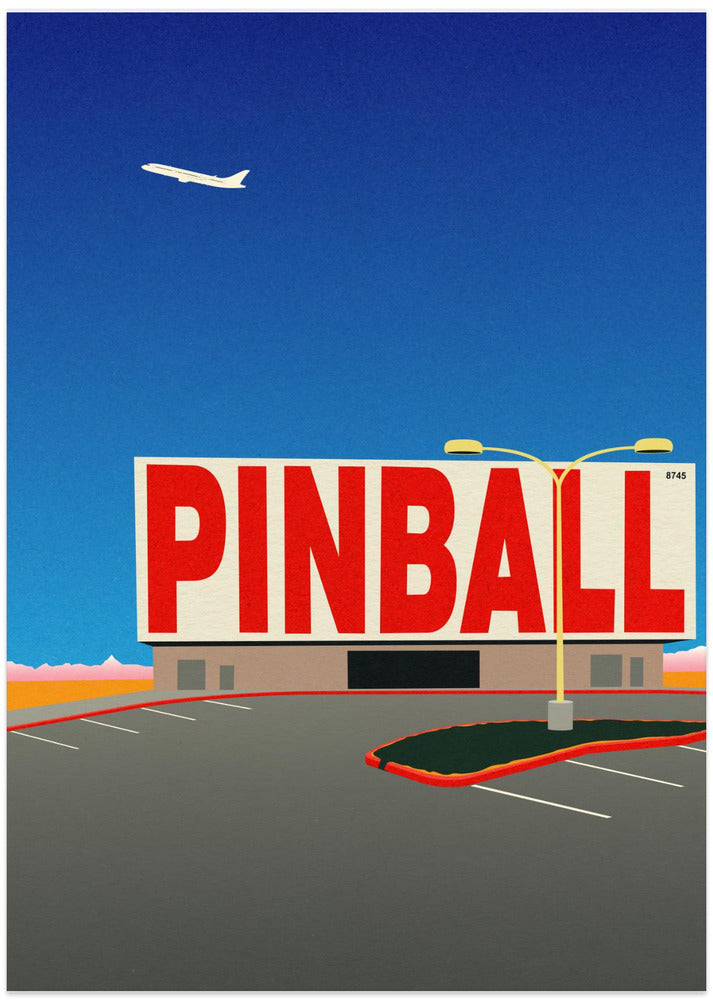 Las Vegas Pinball - Art Print by Rosi Feist