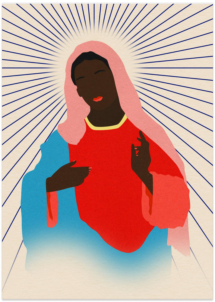 Madonna - Art Print by Rosi Feist