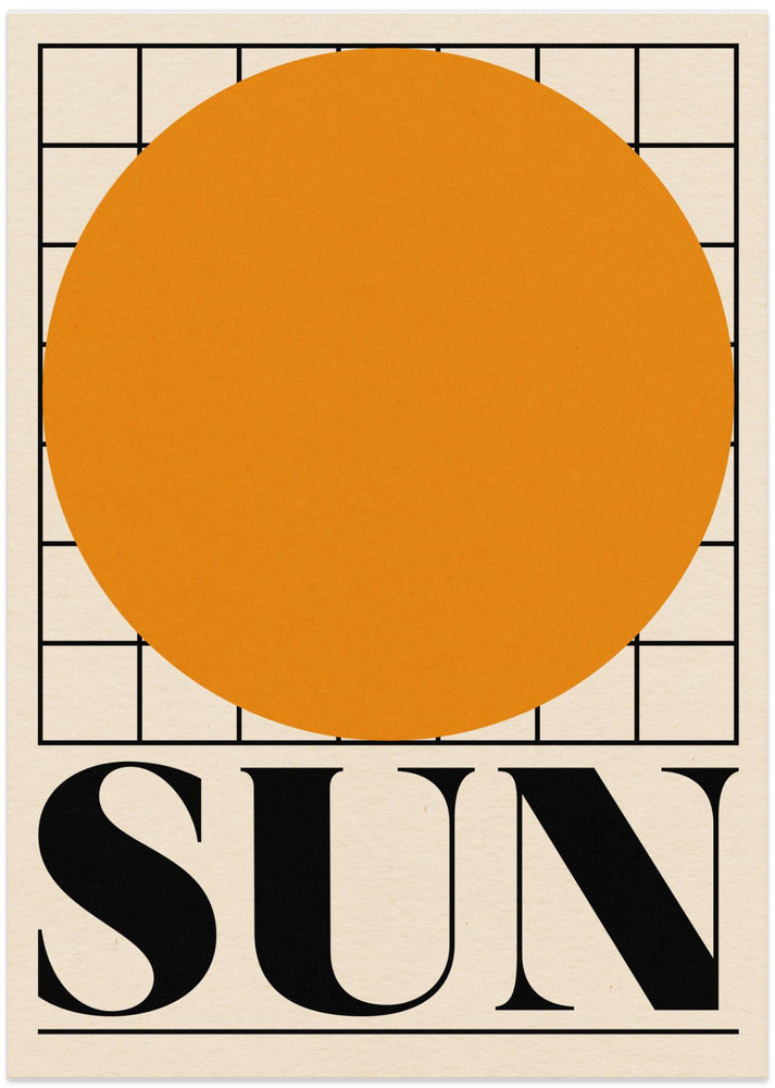 Sun - Art Print by Rosi Feist