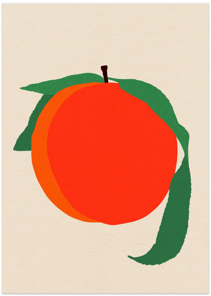 Peach - Art Print by Rosi Feist
