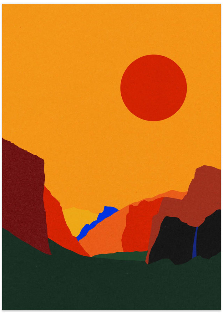 Yosemite Valley 23 - Art Print by Rosi Feist