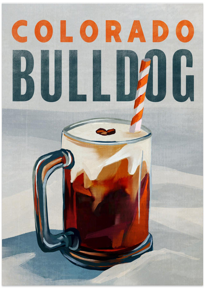 Colorado Bulldog 21x28 - Art Print by The Whiskey Ginger
