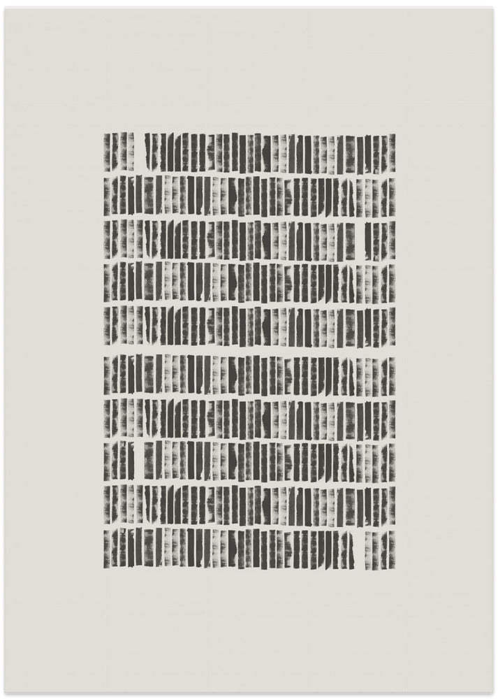 Monochrome Patterns - Art Print by THE MIUUS STUDIO