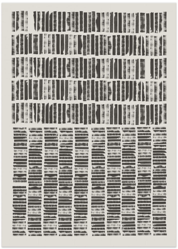 Monochrome Harmony - Art Print by THE MIUUS STUDIO