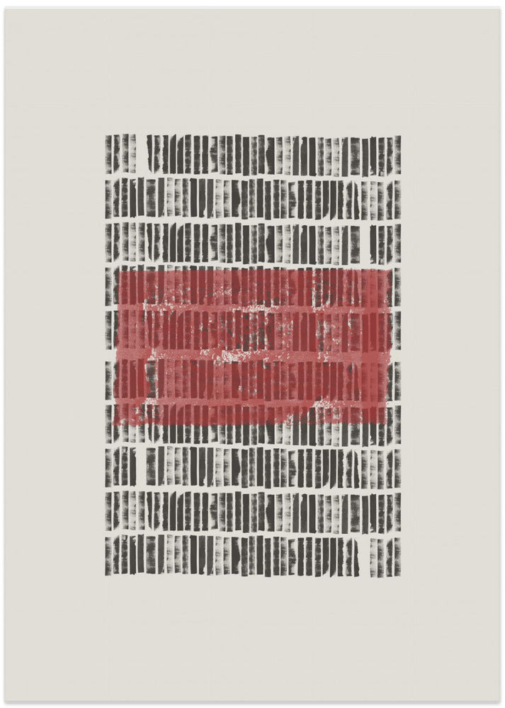 Crimson Code - Art Print by THE MIUUS STUDIO