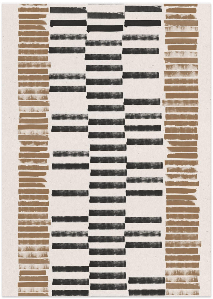 Striped Harmony - Art Print by THE MIUUS STUDIO