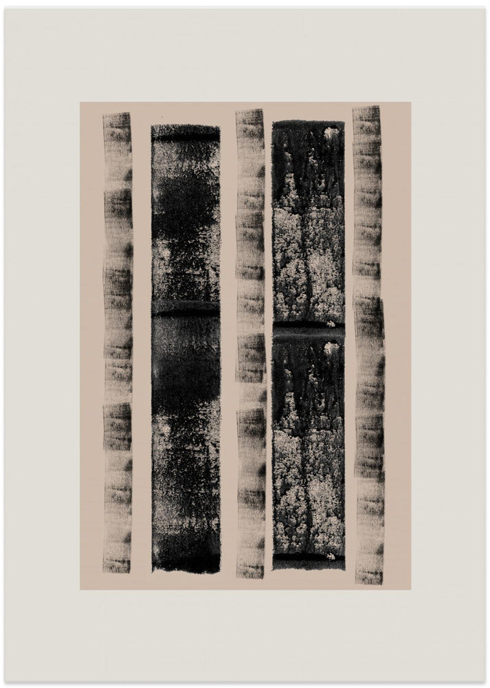 Monochrome Lines - Art Print by THE MIUUS STUDIO