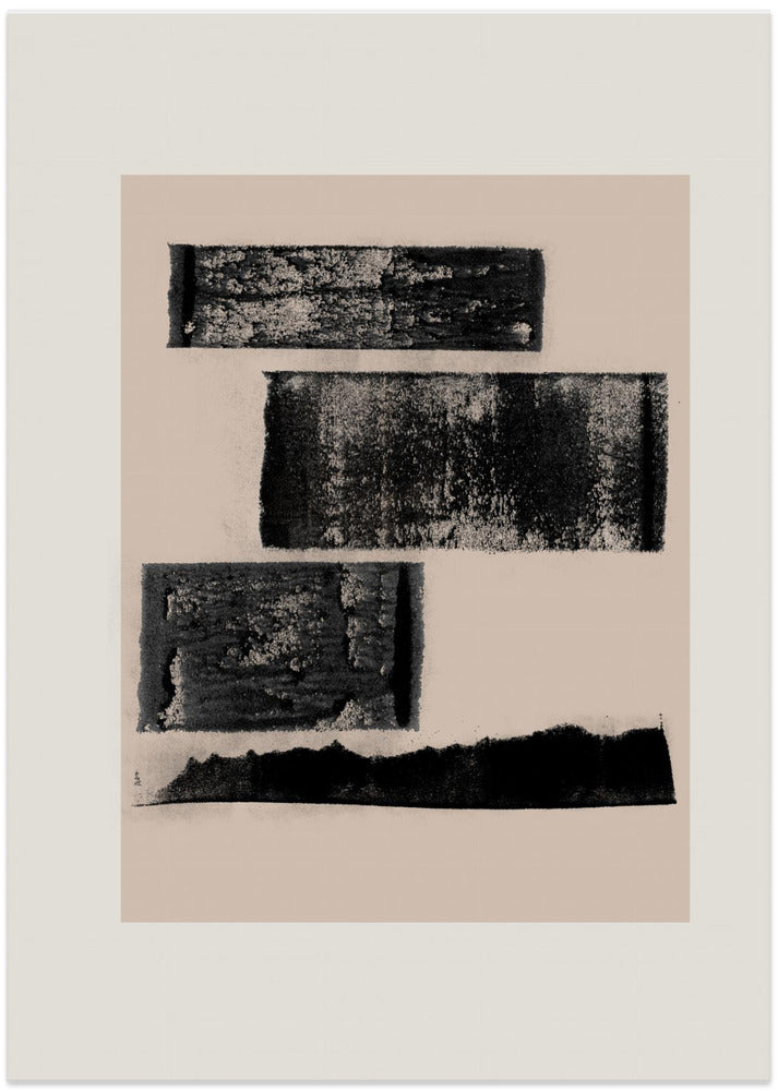 Textured Layers - Art Print by THE MIUUS STUDIO