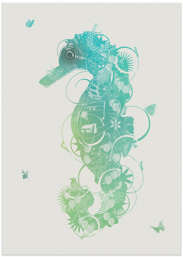 Seahorse - Art Print by Jaco Putker
