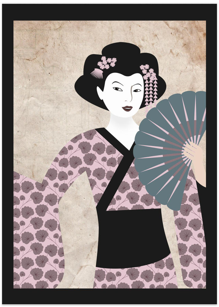 Geisha #1 - Art Print by kathrinmay