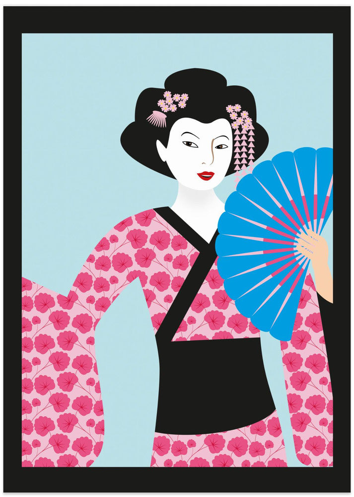 Geisha #2 - Art Print by kathrinmay