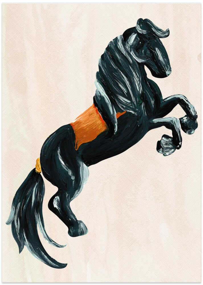 The Horse - Art Print by DePaulo