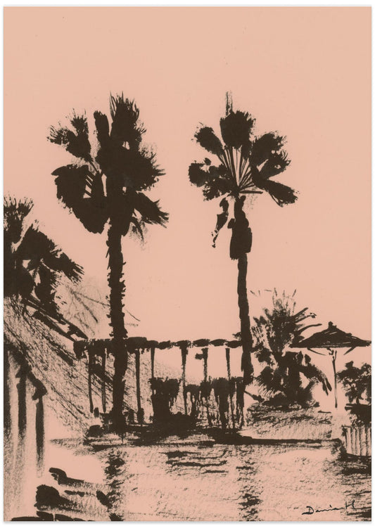 Holiday - Art Print by Dan Hobday