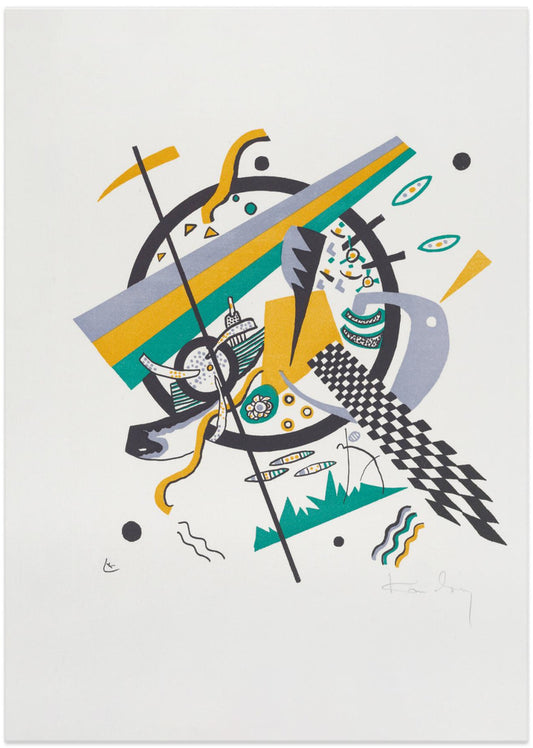 Small Worlds Iv (1922) - Art Print by Wassily Kandinsky