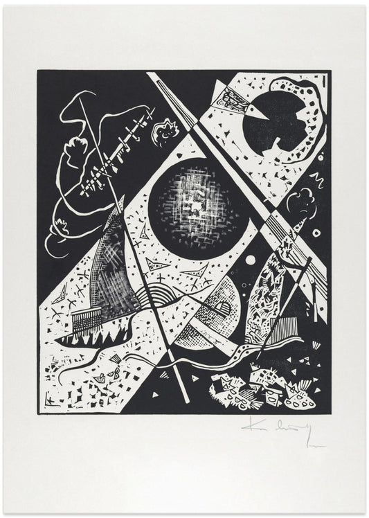 Kleine Welten Vi (small Worlds Vi) (1922) - Art Print by Wassily Kandinsky