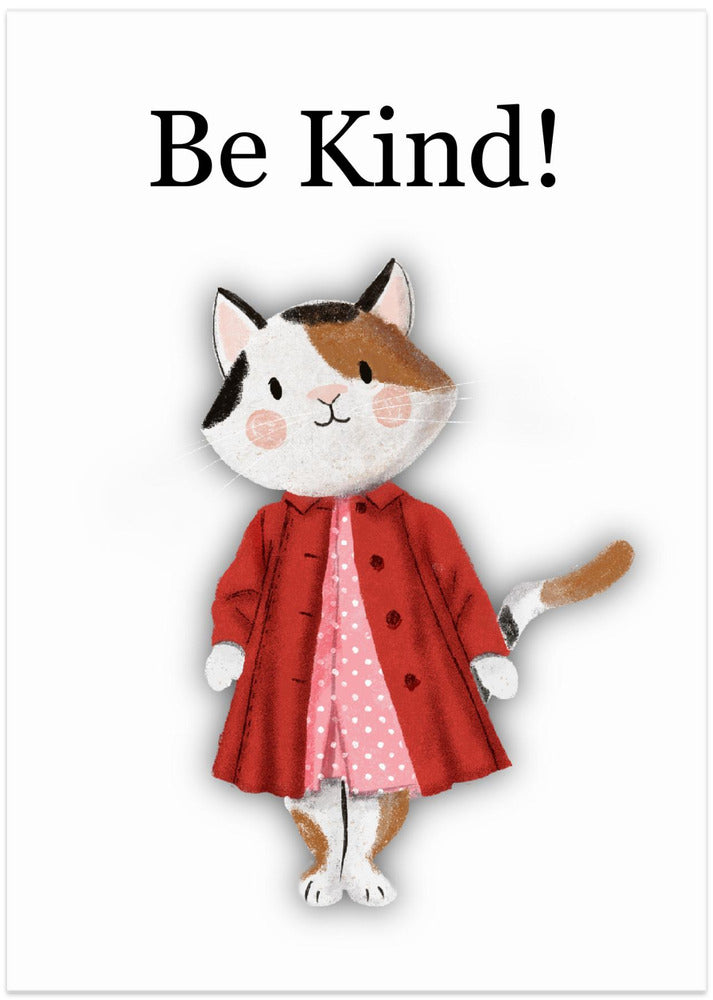 Be Kind! - Art Print by Saba Rauf