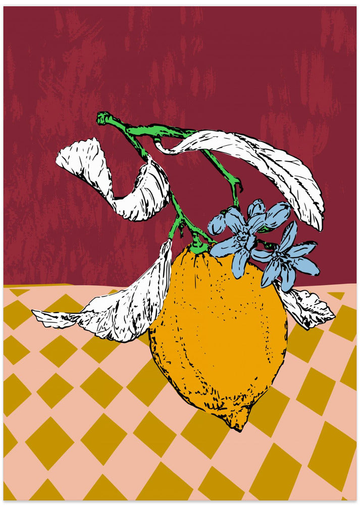 Super Fruits – Lemon Fertility - Art Print by Annick