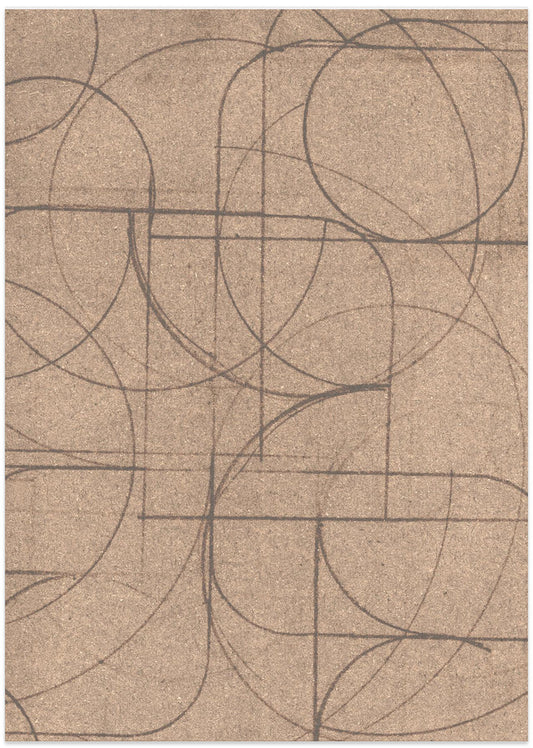 Curved 2 - Art Print by Dan Hobday