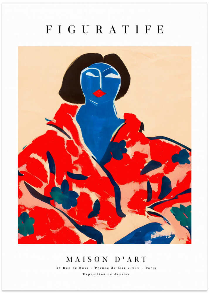 Poster Portrait Series 01 - Art Print by The Printable Studio